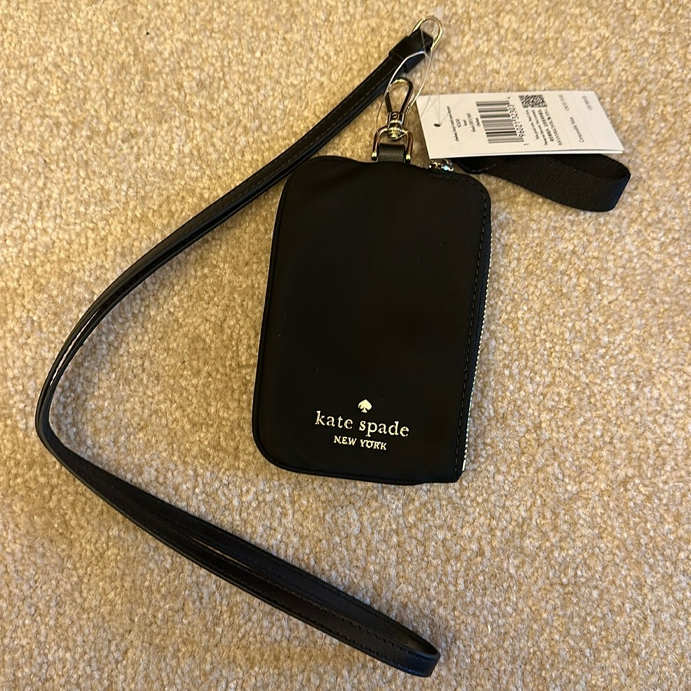 Kate spade lanyard and wallet